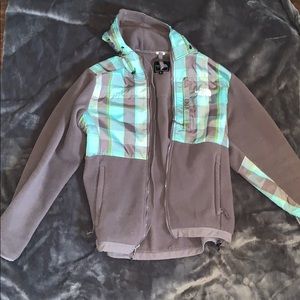 womens north face zip up jacket